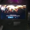 Large TV custom installed in Ford Party Bus with Gaming System
