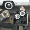 Headlight components for custom Mercedes CLS 550