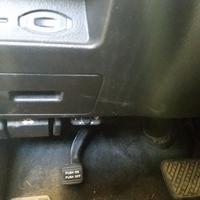Bass control knob