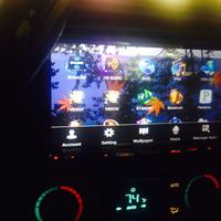 main menu on radio