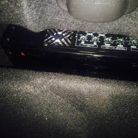 Close up of amp