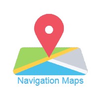 GPS Navigation maps built in