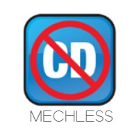 Mechless - No CD or DVD drive