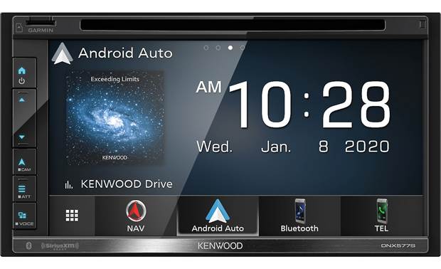 Kenwood DNX577S - Touchpanel receiver with Garmin navigation, sirusXM ready w/ built in Apple Carplay + Android Auto - GPS Navigation receivers - Sounds & Tint