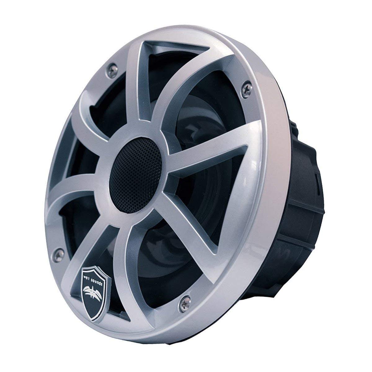 Wet Sounds REVO 6-XSS - REVO 6 Silver 6.5 Inch 2-Way Marine Speakers -  Marine boat speakers - Custom Sounds  Tint
