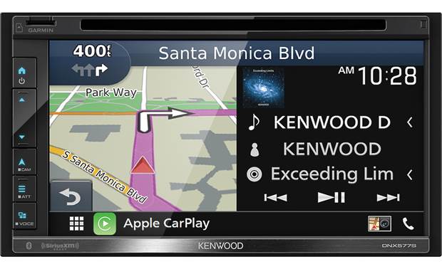 cuscús éxtasis Pompeya Kenwood DNX577S - Touchpanel receiver with Garmin navigation, sirusXM ready  w/ built in Apple Carplay + Android Auto - GPS Navigation receivers -  Custom Sounds & Tint