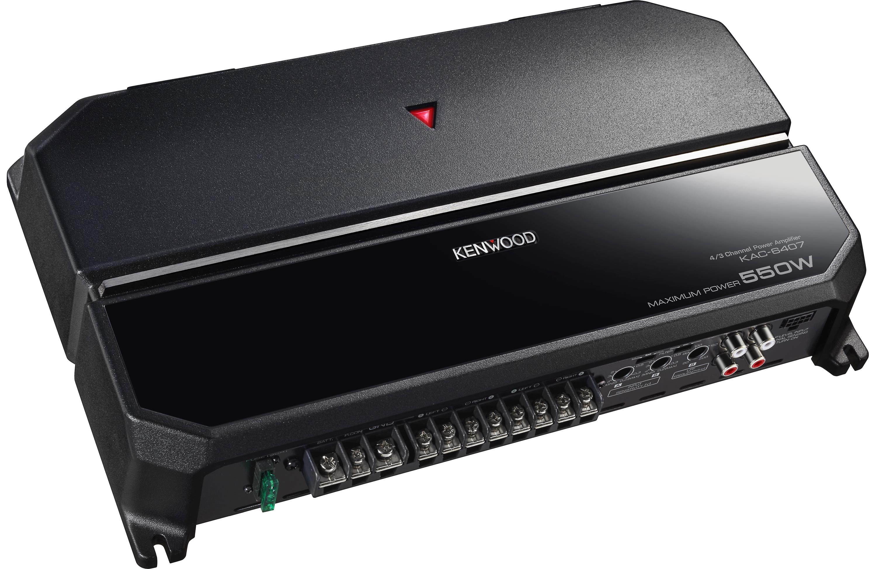 Kenwood KAC-6407 - 4 / 3 Channel Power 