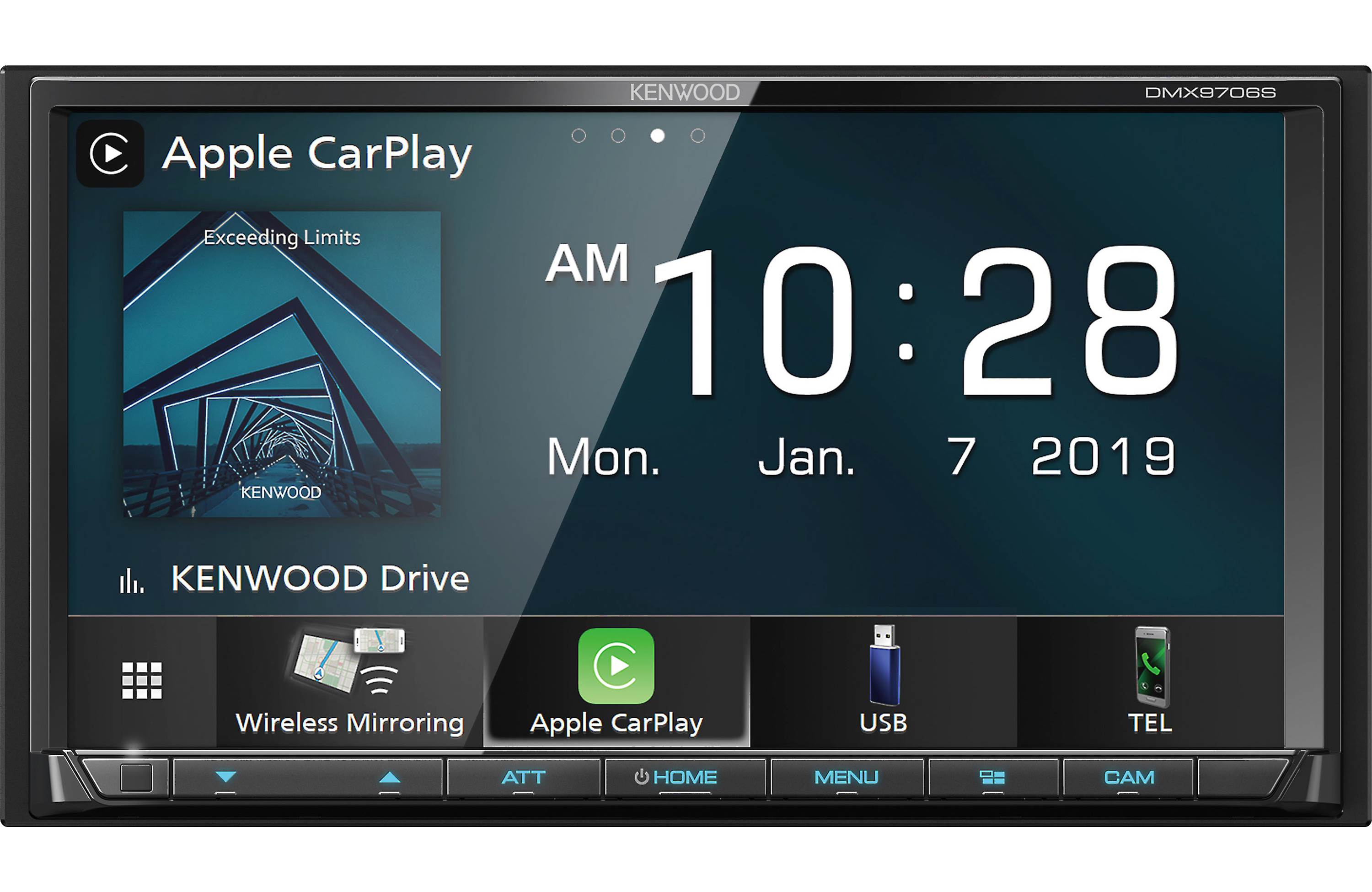 Kenwood DMX9706S Double Din Media Reciever - Car Stereos and head-unit receivers Custom & Tint
