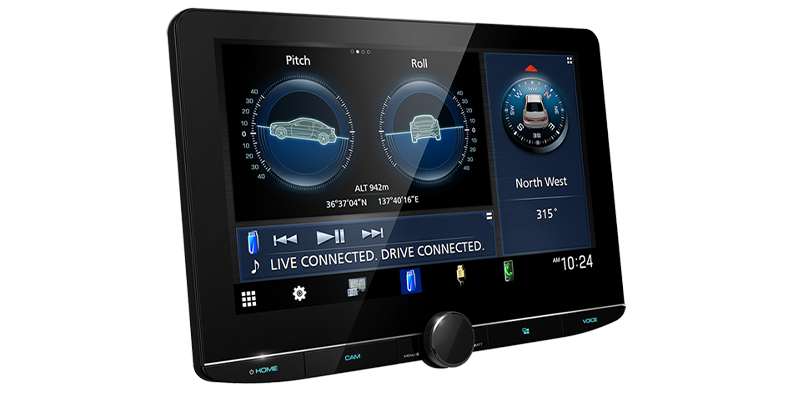 Kenwood DMX1058XR - Monitor with Receiver 10.1