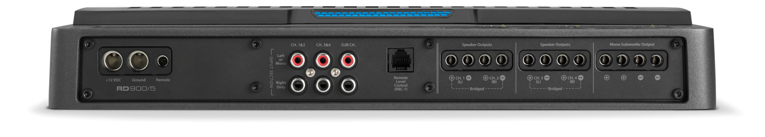 JL Audio RD900/5 - 5 Channel Class D System Amplifier 900 W - 5 channel car  amplifier - Custom Sounds  Tint