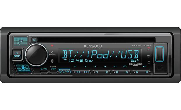 Kenwood KDC-BT768HD 1-DIN Car Stereo In-Dash CD MP3 USB Receiver w/ Bluetooth 
