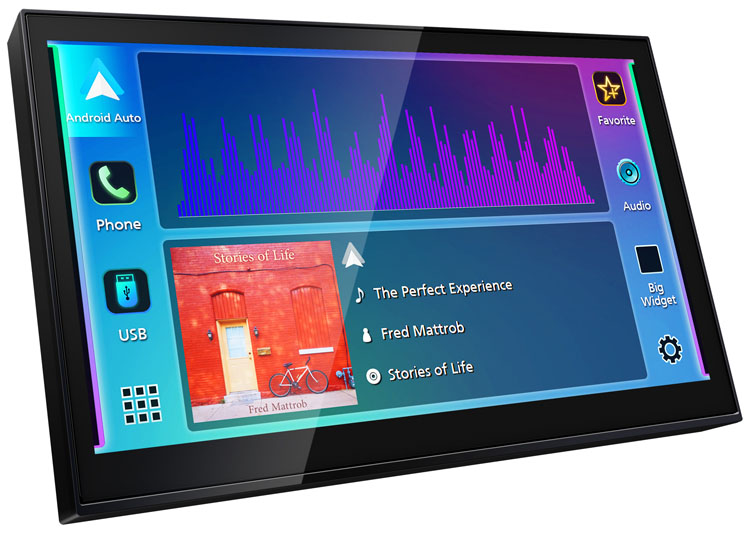 JVC KW-Z800AW - Monitor with Receiver - Car DVD receivers - Custom