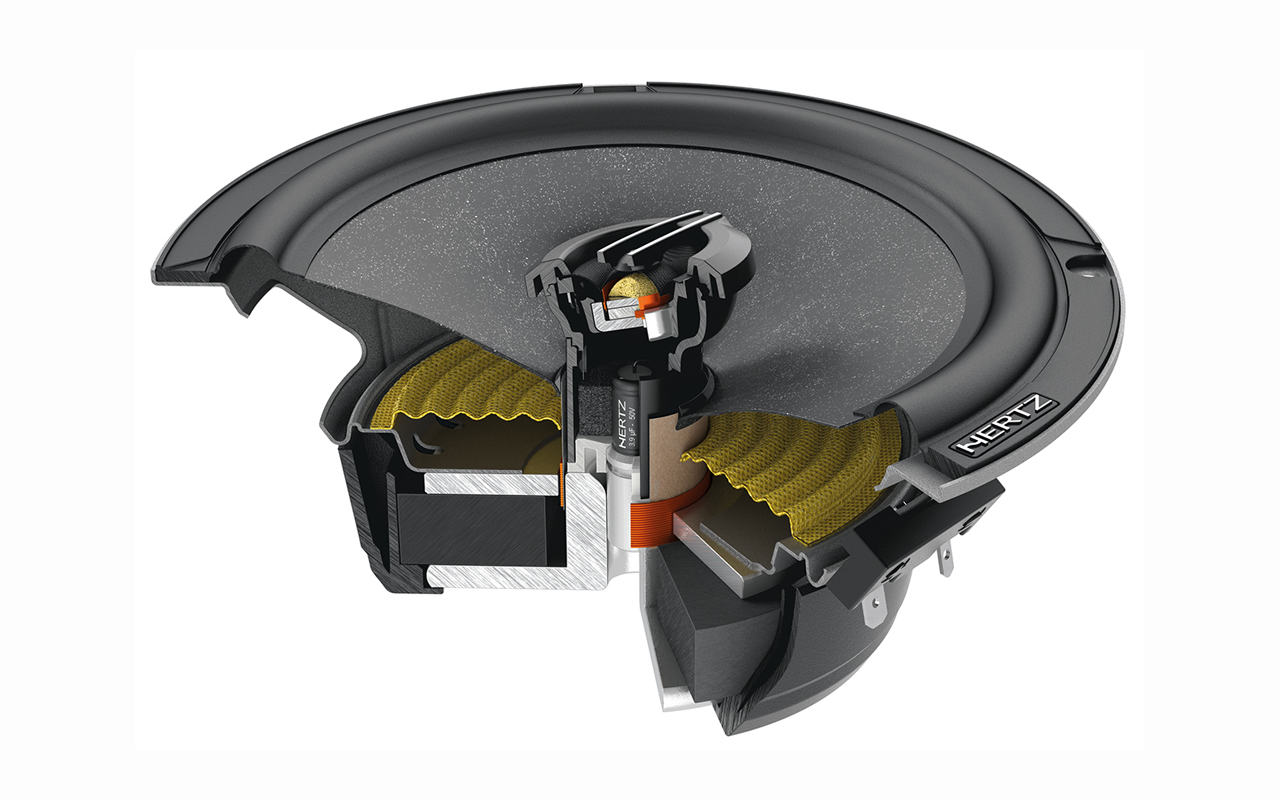 Hertz CX 165 - 6.5 Coaxial Speaker - Coaxial car speaker systems - Custom  Sounds & Tint