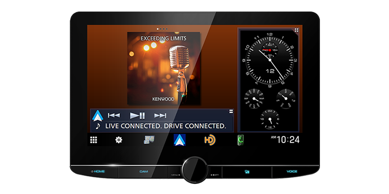 Kenwood DMX1058XR - Monitor with Receiver 10.1