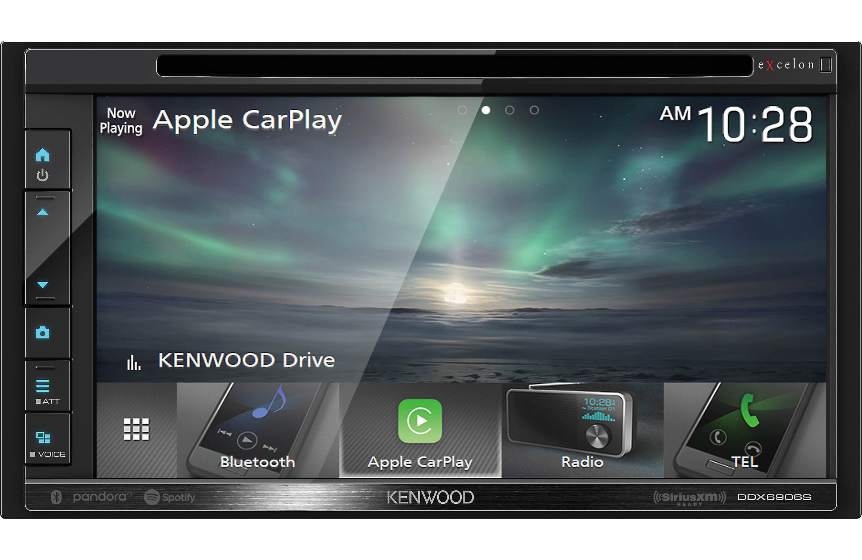 Kenwood DDX6906S - 6.8 DVD Receiver with Bluetooth, CarPlay & Android Auto  - Car DVD receivers - Custom Sounds & Tint