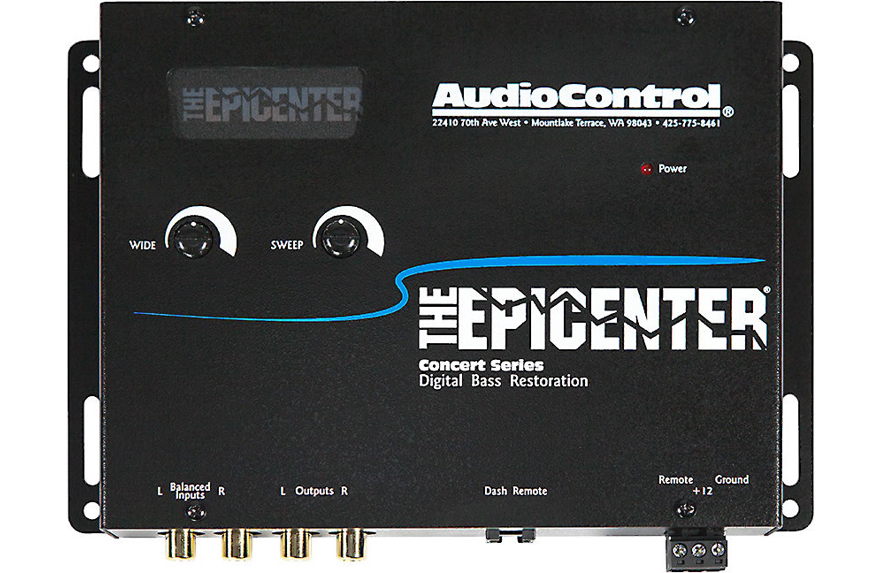 Digital Bass Enhancement Processor Car Audio Dash Mount Sub Epicenter Maximizer 