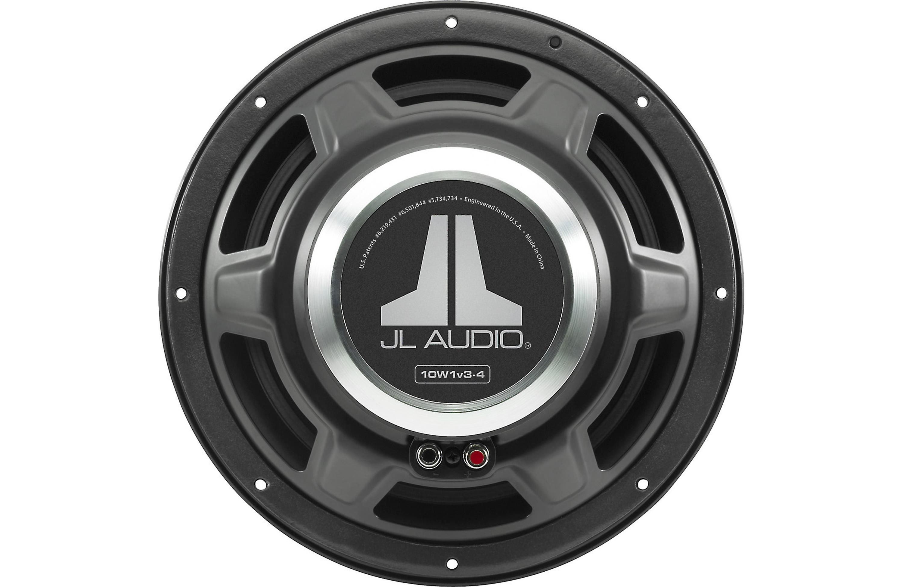 JL AUDIO 10W1v3-4 4Ohm 10" Zoll 25cm Subwoofer Bass Chassis KFZ Auto Car HiFi