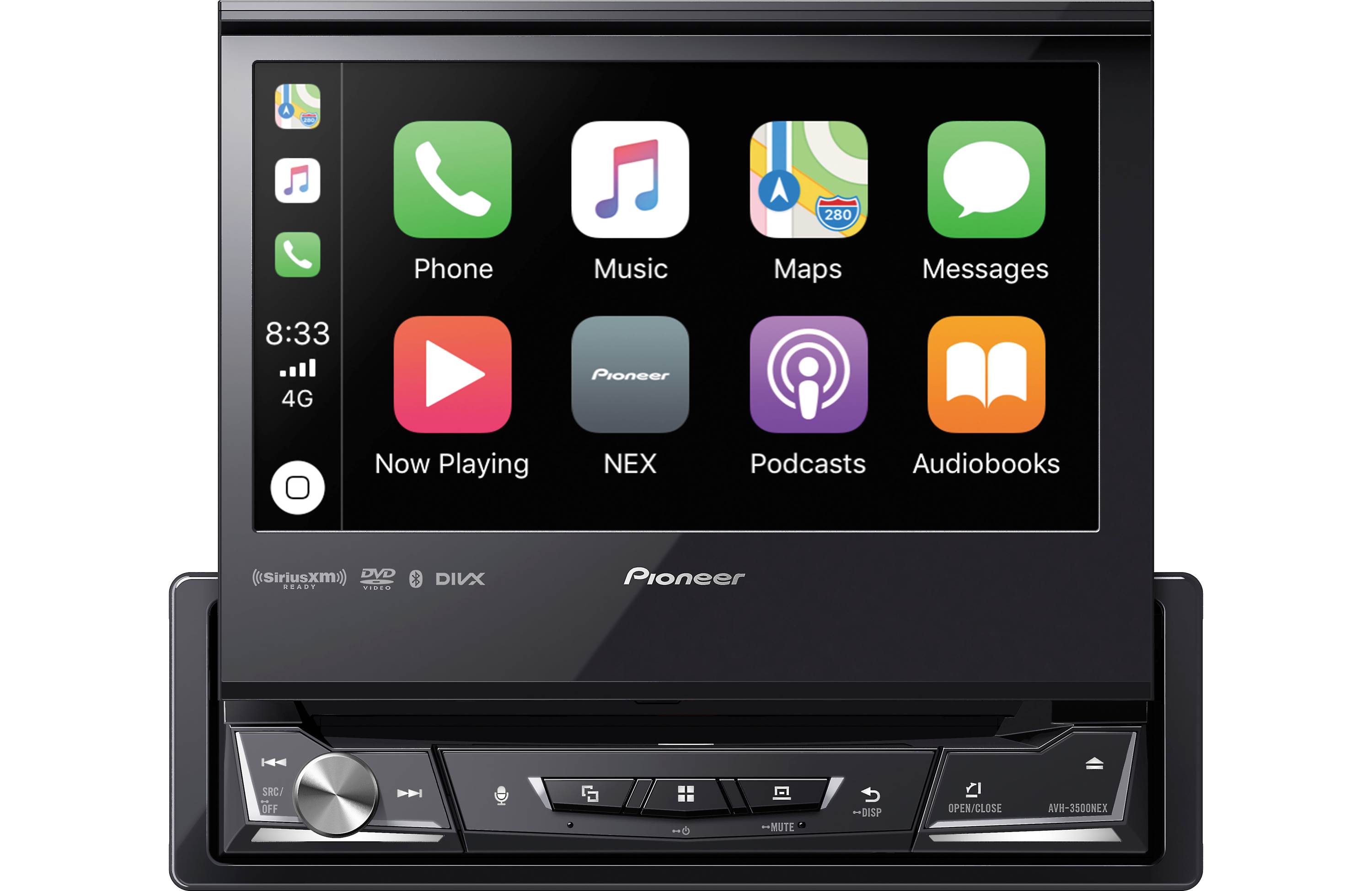 Pioneer AVH3500NEX Single Din Radio with Flip Out Touch Screen